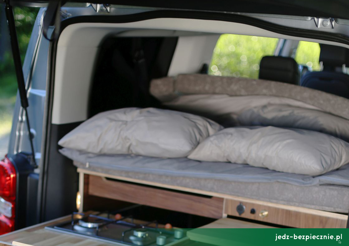 Wydanie na weekend - Toyota ProAce z modułem Kamper Tour Box